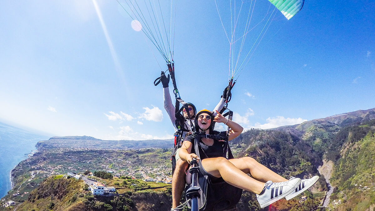 Paragliding in Madeira